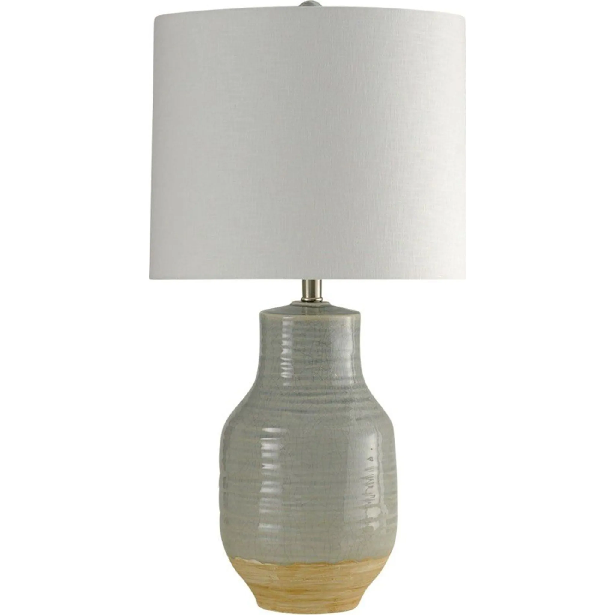 Prova Table Lamp - Blue Ceramic 29.50"