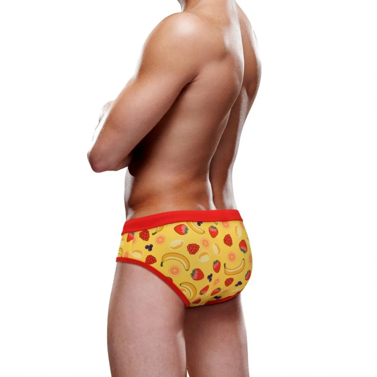 Prowler Fruits Swim Brief Red Yellow
