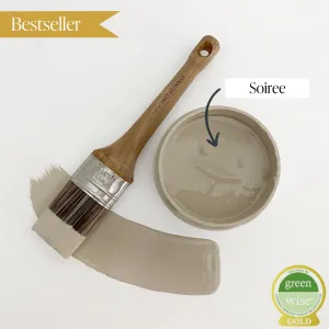 Soiree - Chalk Style Paint for Furniture, Home Decor, DIY, Cabinets, Crafts - Eco-Friendly All-In-One Paint