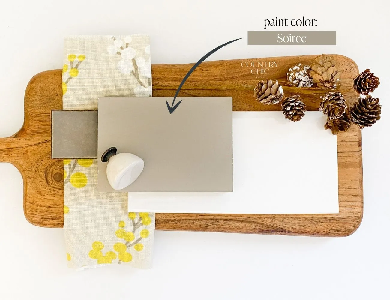 Soiree - Chalk Style Paint for Furniture, Home Decor, DIY, Cabinets, Crafts - Eco-Friendly All-In-One Paint