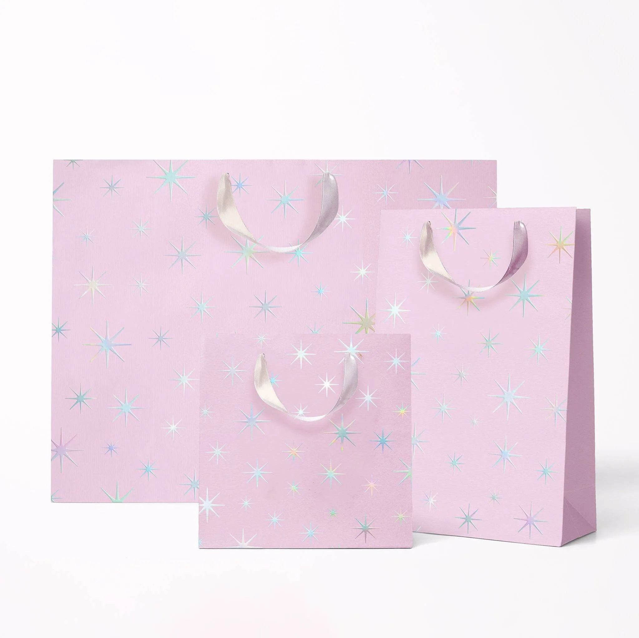 Starburst Gift Bag  (Small Holographic Lilac)