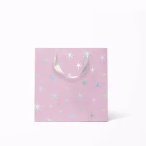 Starburst Gift Bag  (Small Holographic Lilac)