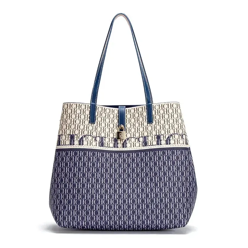 Unique Printing Design Women's Large Capacity Shoulder Bag Fashion Retro Style Exquisite Floral Women's Handbag