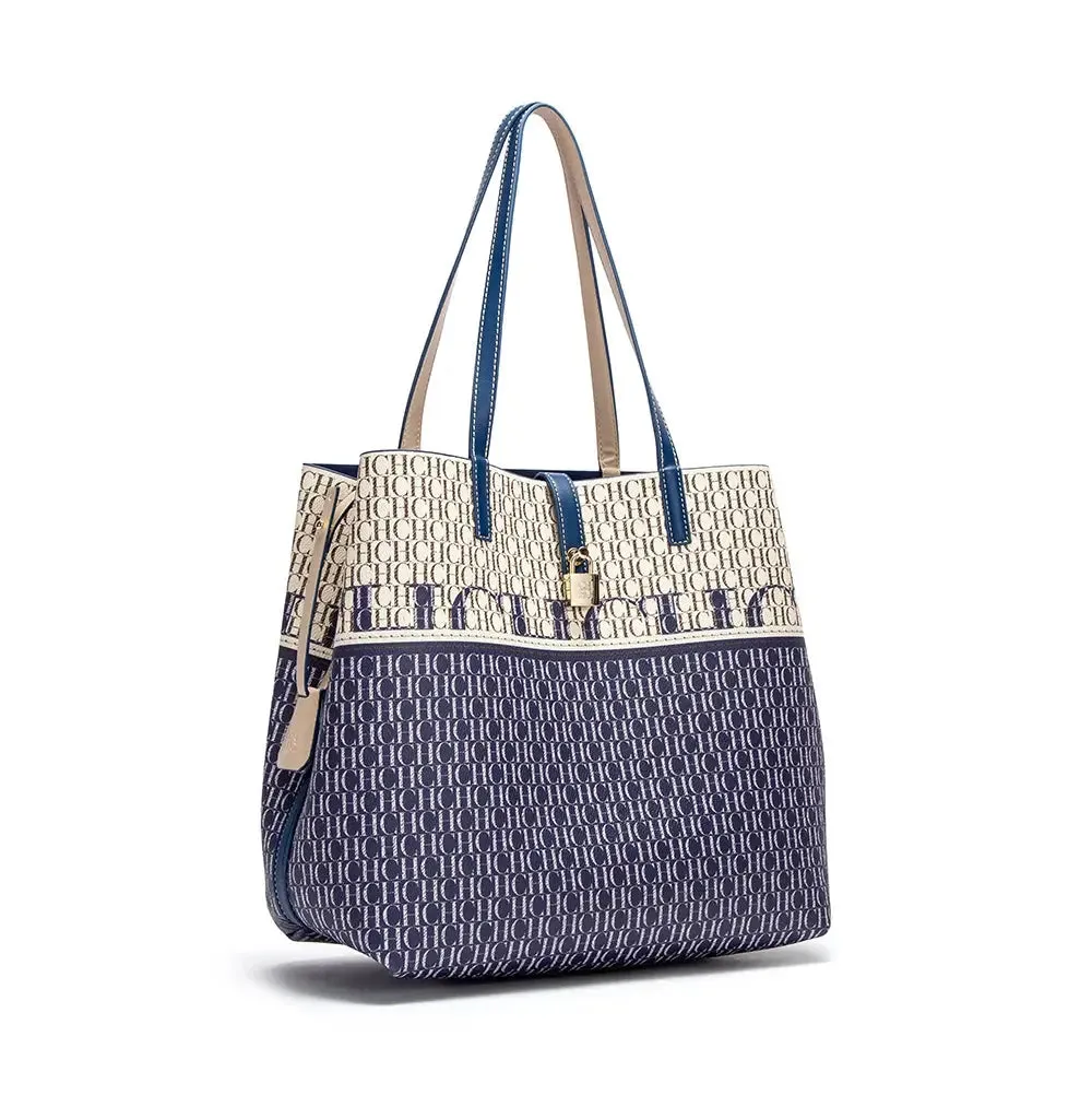 Unique Printing Design Women's Large Capacity Shoulder Bag Fashion Retro Style Exquisite Floral Women's Handbag