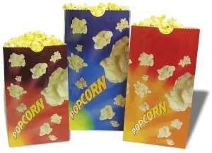 Winco Benchmark 41270 Popcorn Butter Bags 170 oz Purple Leak Proof Design for Easy Standing | Denson CFE
