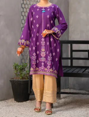 Women "AKSMA" Embellished Lawn Summer Shirt