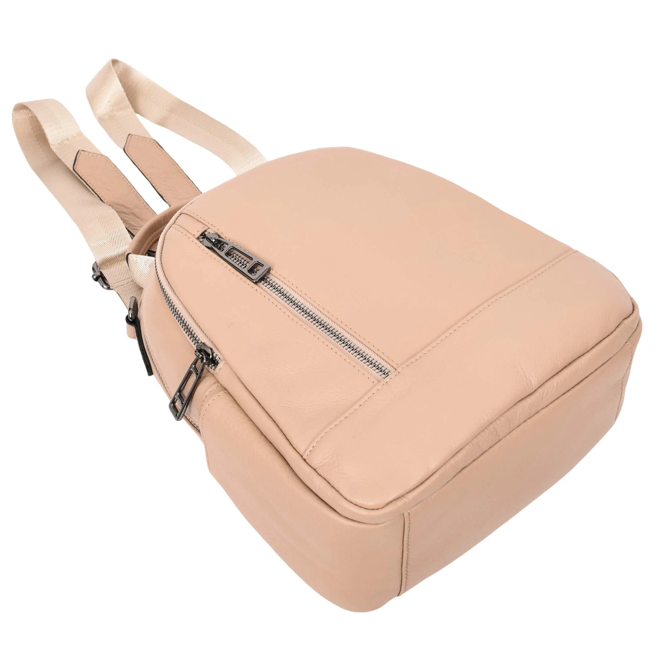 Womens Real Leather Casual Backpack Victoria Rose